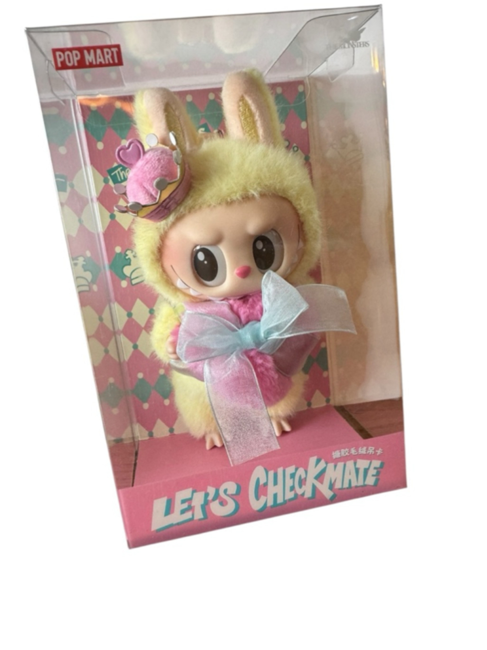 POP MART Labubu Let’s Checkmate Queen Monsters Stuffed Animal